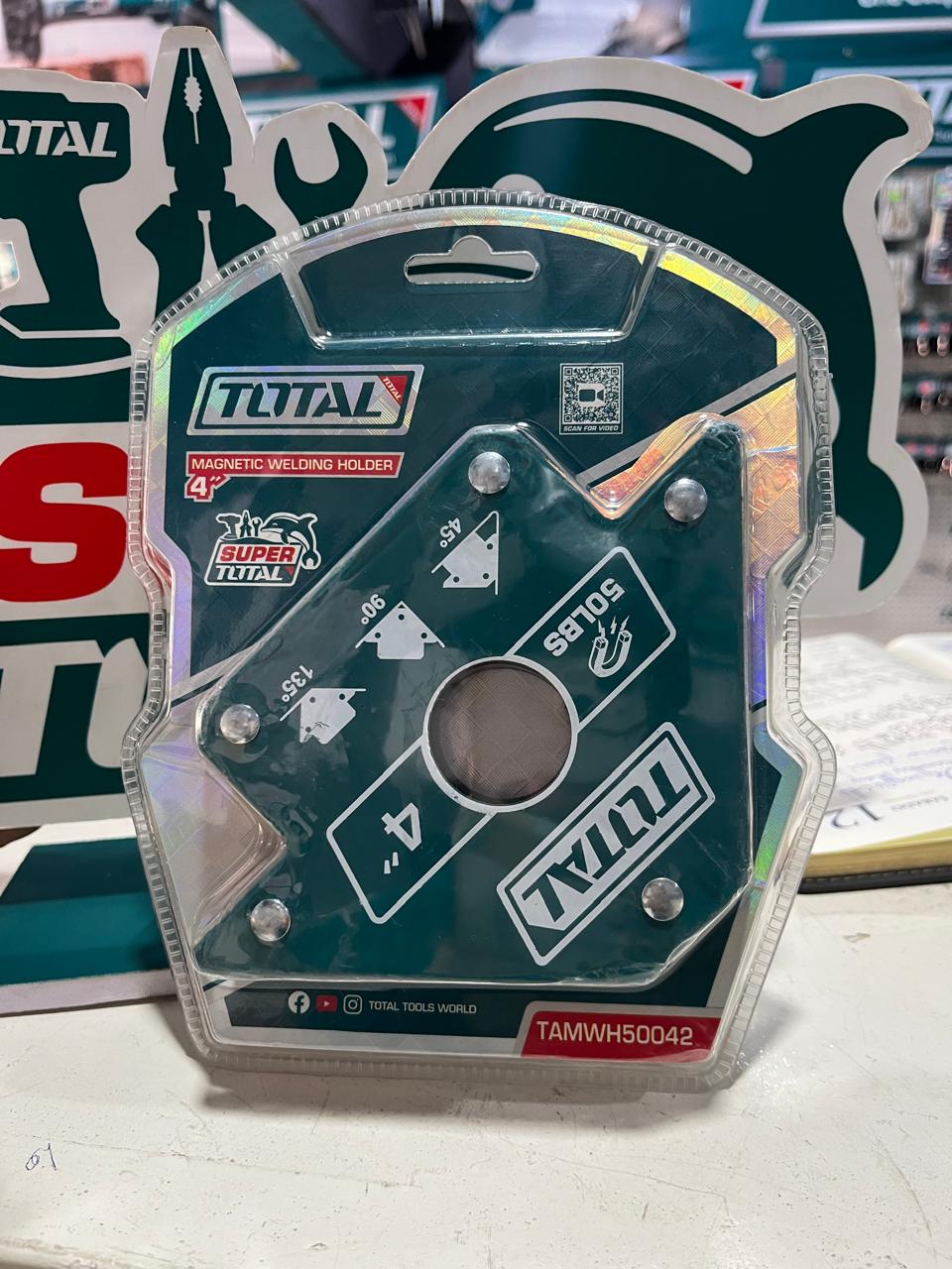 ESCUADRA MAGNETICA DE 4 PULGADAS TOTAL